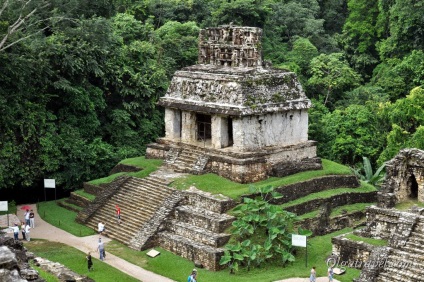 Mexikó palenque - az ősi maja város, elveszett az állam dzsungelében