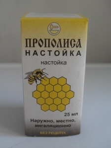 Tinctura de propolis pe alcool este un 