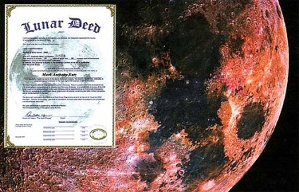 Vânzarea ilegală a lunii - 13 februarie 2009 - explorarea lunii