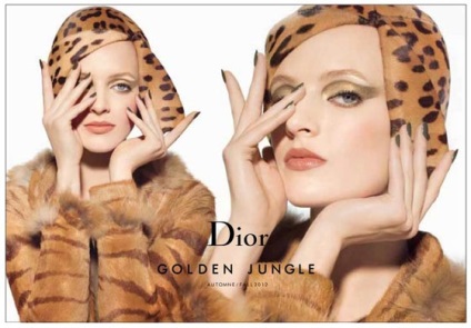 Őszi kollekció smink krisztusi dior arany dzsungel esik 2012 - gyűjteménye make-up és véleményezi