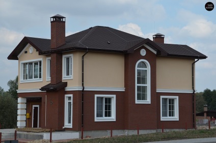 Caracteristicile soluției de culoare a acoperișului și fațadelor