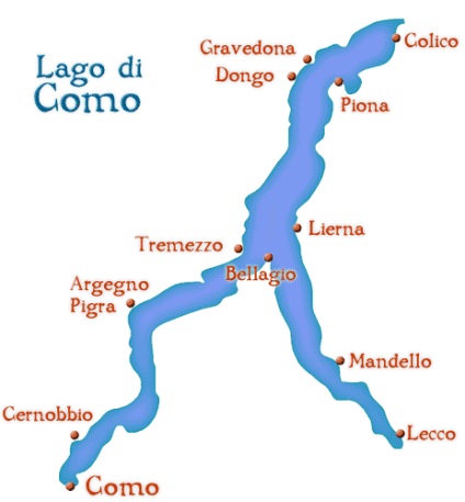 Odihniți-vă la lacul como-tour din italia 
