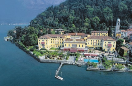 Se odihnește pe Lacul Como din Italia