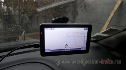 Revizie dintr-o fotografie despre gps-navigator prestigio geovision 5566, un site despre gadgeturile auto