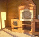 Aragaz încălzit într-o casă privată din lemn