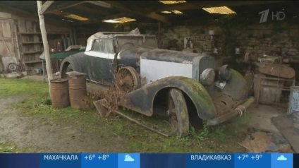 Pensionarul a cumpărat un hangar ruginit pentru un ban și a găsit o colecție de mașini retro