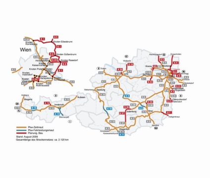Drumuri cu taxă în Austria