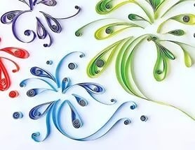 Articolele de artizanat din tehnica de quilling pe 9 mai ce puteți face