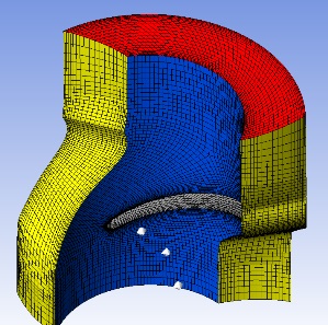 Pregătirea unei rețele pentru ansys cfx