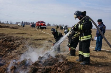 Incendiul subteran a fost suprimat și a ajuns la suprafață, baikal info