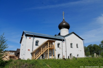 O excursie la garda (farul de gardă, biserica în numele Sfântului Nicolae Wonderworker), Volkhov