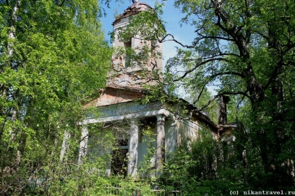 O excursie la garda (farul de gardă, biserica în numele Sfântului Nicolae Wonderworker), Volkhov