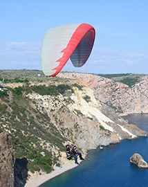 Zboruri de zbor cu paragliding-tandem