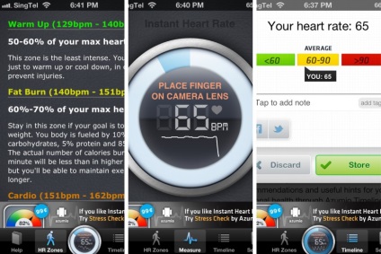 Aplicații pentru monitorizarea sănătății inimii