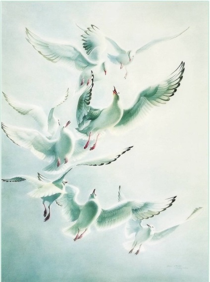 A kínai művész madárai és virágai zeng xiao lian - a mesterek tisztelete - kézzel készített, kézzel készített