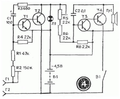 Soiurile unui circuit (un multivibrator asimetric)