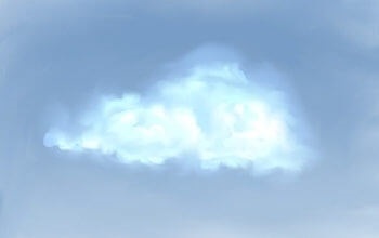 Felhők rajzolása a gimpben, nyitott