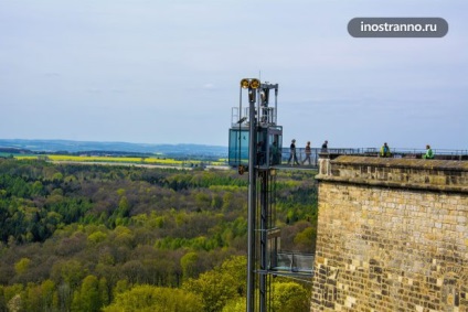 Szász svájci és a Königstein-erőd