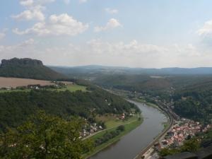 Saxona Elveția - Cetatea Königstein și podul Bastai