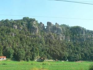 Саксонська швейцария - фортеця Кьонігштайн і міст Бастай