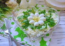 Saláta születésnapjára egyszerű, finom, új receptek fotóval