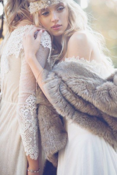 A szépség titkai a téli menyasszonynak - a menyasszonynak