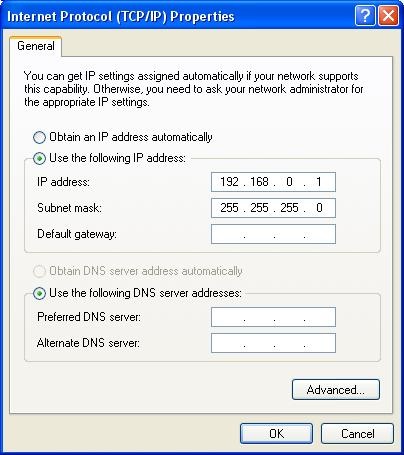 Secretele de configurare a rețelei în Windows XP