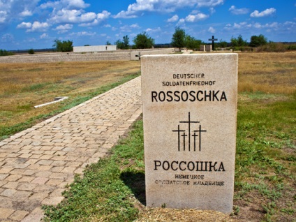 Rossoshki falu - katonai emlékmű