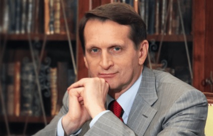 Szergej Naryshkin életrajza, fotó, szülei