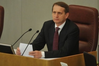 Szergej Naryshkin életrajza, fotó, szülei