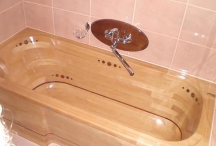 Lemnul elegant nu are o baie din lemn cu mâinile tale!