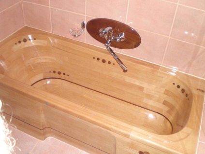 Lemnul elegant nu are o baie din lemn cu mâinile tale!
