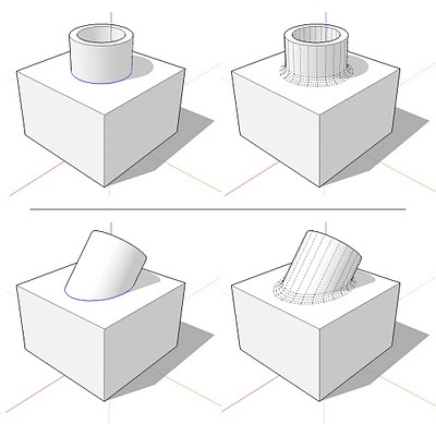 Sketchup roti colțuri cu coroana, alții, admin