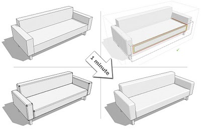 Sketchup roti colțuri cu coroana, alții, admin