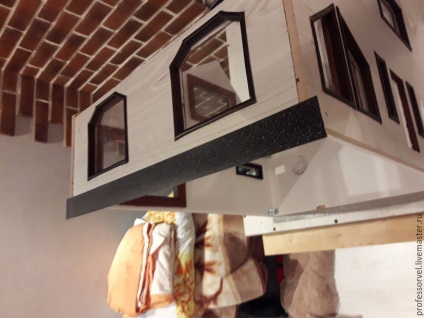 Creați un model al unei case din laminat - târg de meșteșugari - manual, manual