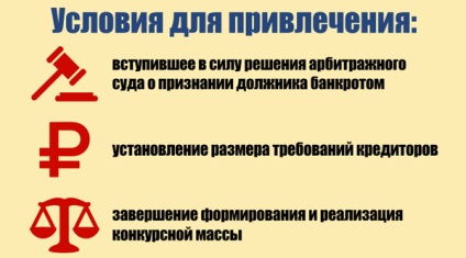 Răspunderea subsidiară în faliment - poziția șefului, condițiile, instanța