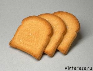 Biscuiți și pâine - care limitează cantitatea de carbohidrați