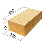 Tabele de dimensiuni din cărămidă (refractare) din cărămidă