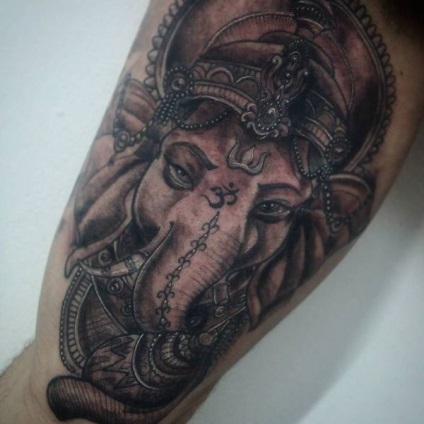 Valoarea Tatu ganesha, 27 tatuaje de fotografie, schite