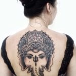 Tatu ganesha sensul, schițe, descrierea divinității indiene