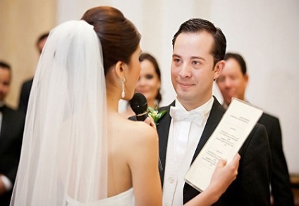 Text pentru jurământul cuplului de nuntă la nuntă sau în registratură