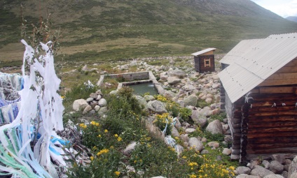 Tasta caldă (chei Jumalin) - turistul din Altai