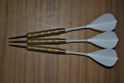 Ținta de alamă țintă adrian lewis, 20 de grame, sibiu neoficial de lance darts