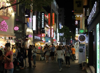 Mieongdong Street, Seul, Coreea de Sud descriere, fotografie, unde este pe hartă, cum se ajunge la