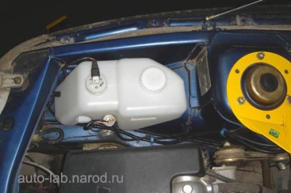 Instalarea unui rezervor suplimentar al unei mașini de spălat de la 2109 - diverse - tuning - DIY