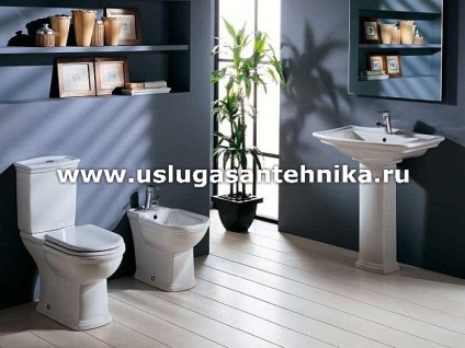 Instalarea de instalații sanitare în apartament (baie, bucătărie) fotografie