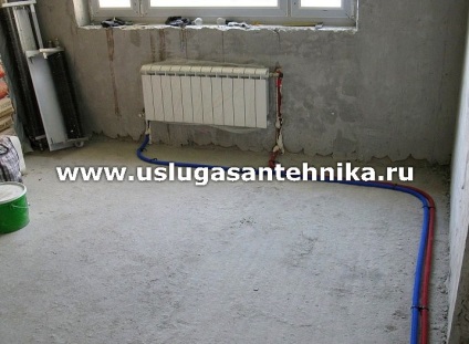 Instalarea de instalații sanitare în apartament (baie, bucătărie) fotografie