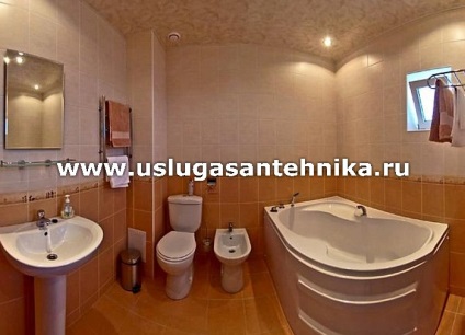 Instalarea de instalații sanitare în apartament (baie, bucătărie) fotografie