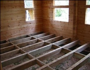 Log dispozitiv, corect calcul și instalarea unei podele din lemn