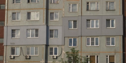 Încălzirea pereților apartamentului din exterior în panou sau în caramida cu polistiren expandat (spumă),
